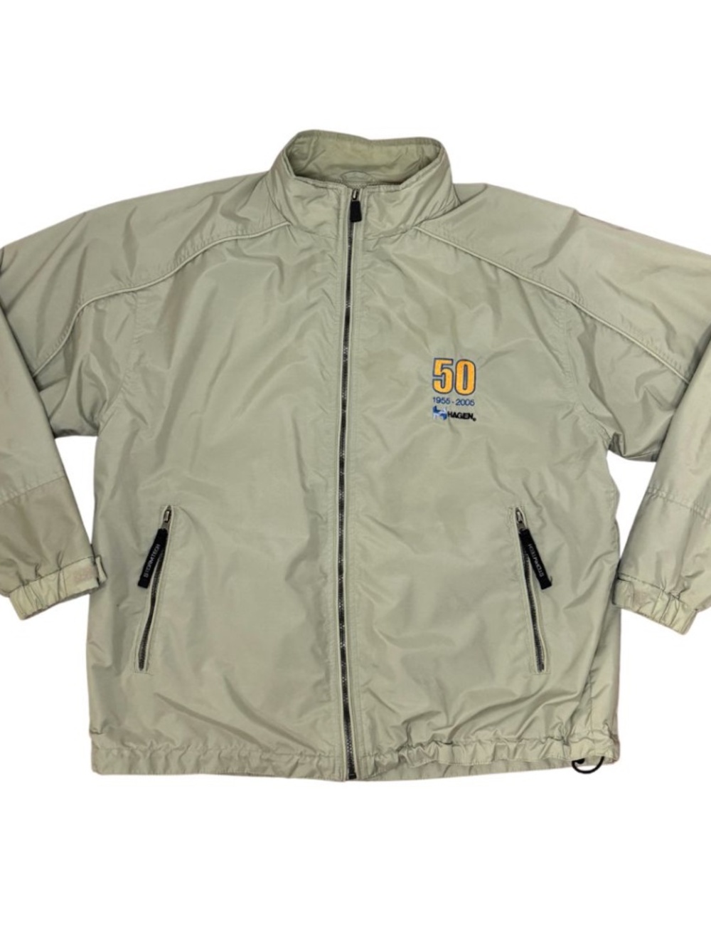 Khaki Stormtech Windbreaker L